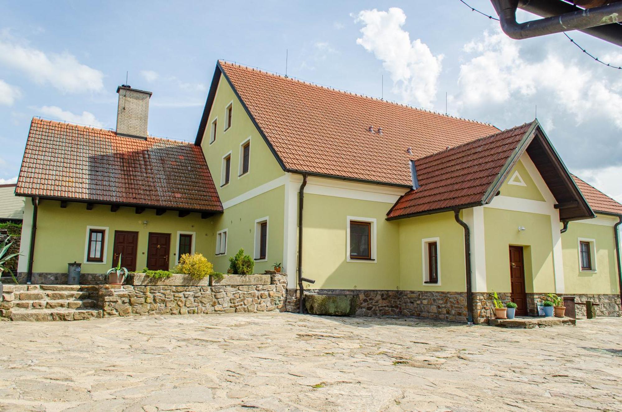 Ubytovani Na Hajence Bystrice nad Pernstejnem Zewnętrze zdjęcie