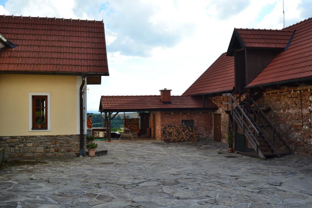 Ubytovani Na Hajence Bystrice nad Pernstejnem Zewnętrze zdjęcie