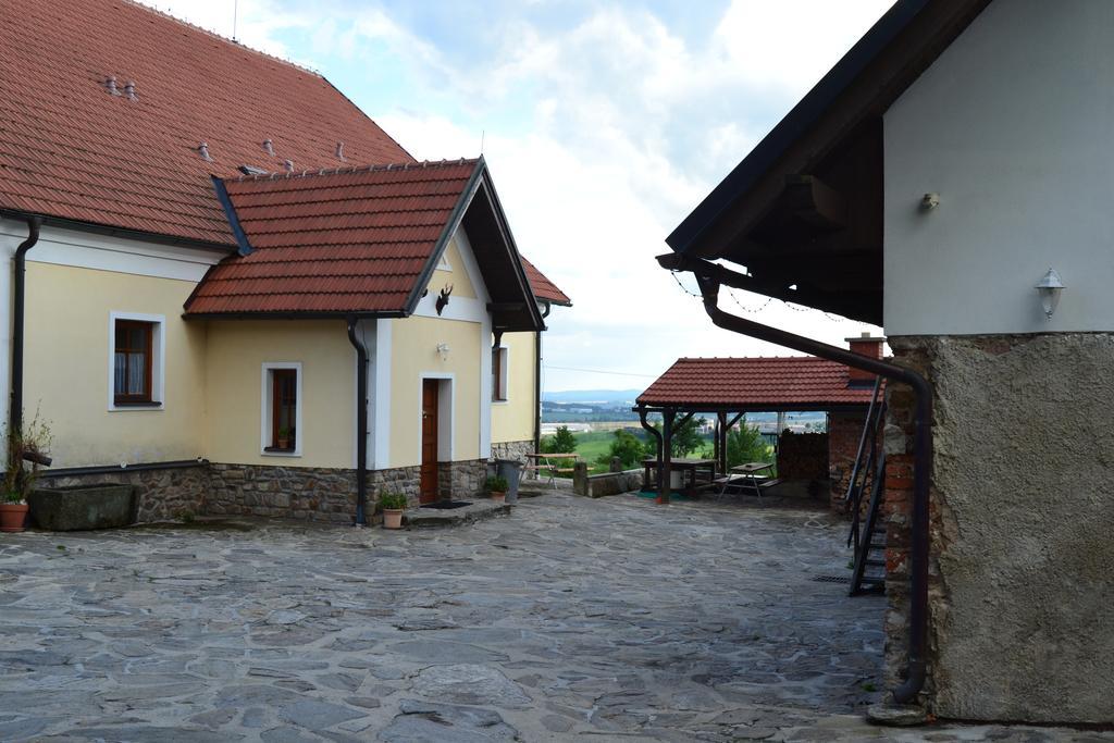 Ubytovani Na Hajence Bystrice nad Pernstejnem Zewnętrze zdjęcie